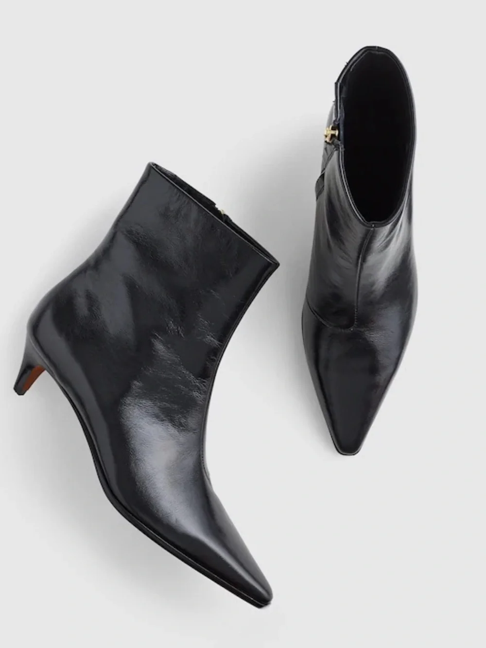 Madewell The Emilie Ankle‎ Boot in True Black Size 8.5 NWOB $218 NX217